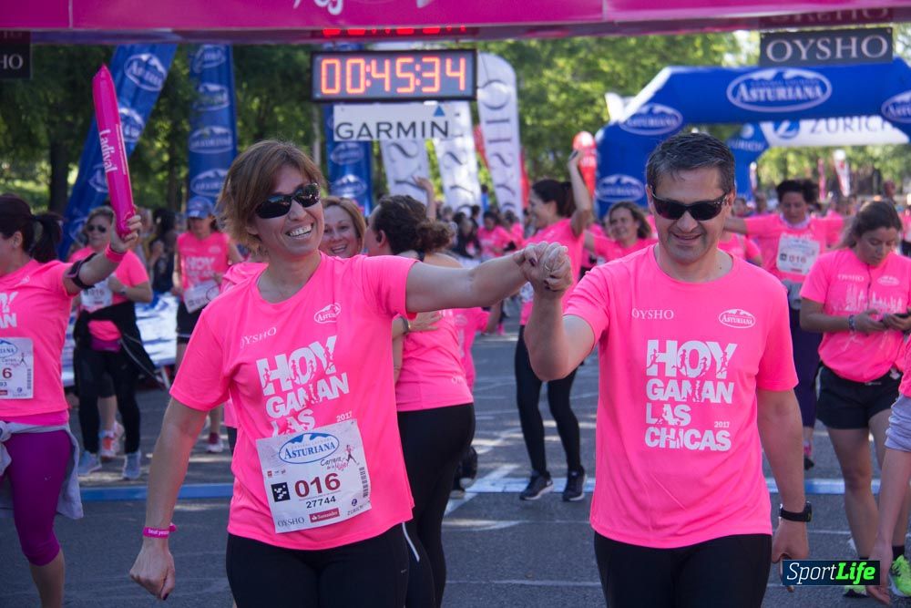 Carrera de la Mujer Madrid: arco derecho, del minuto 43 al 51