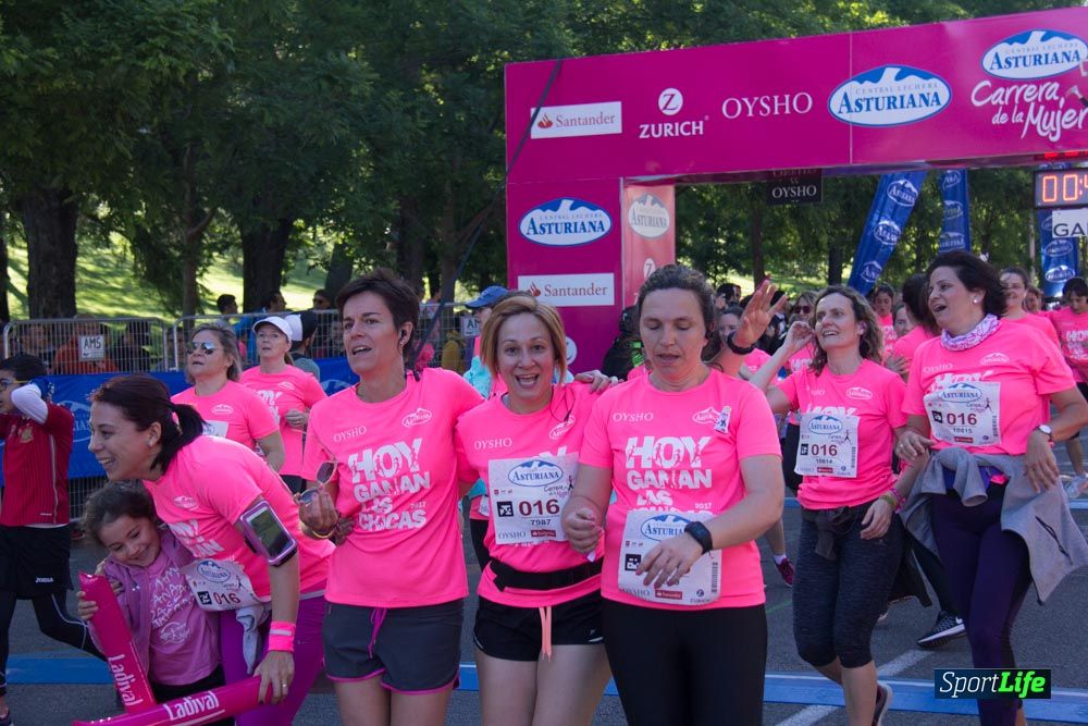 Carrera de la Mujer Madrid: arco derecho, del minuto 43 al 51