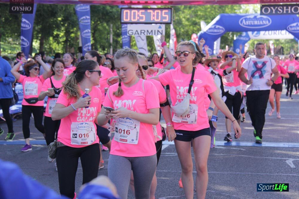 Carrera de la Mujer Madrid: arco derecho, del minuto 43 al 51