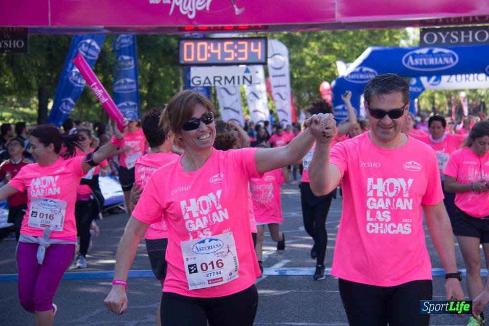 Carrera de la Mujer Madrid: arco derecho, del minuto 43 al 51