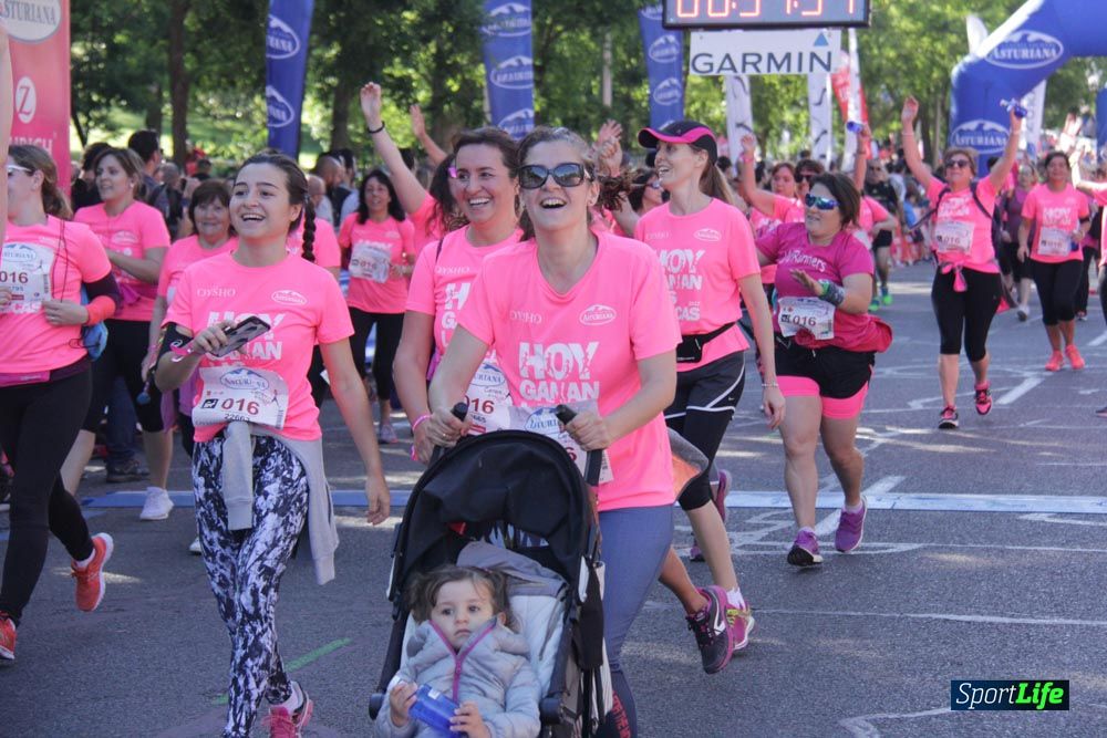 Carrera de la Mujer Madrid: arco derecho, del minuto 43 al 51