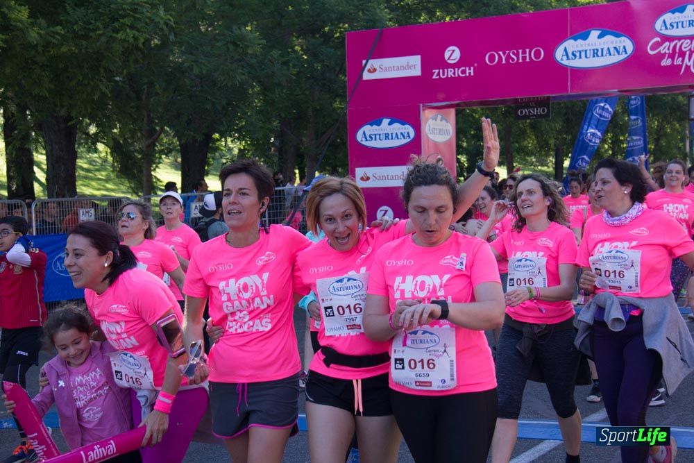 Carrera de la Mujer Madrid: arco derecho, del minuto 43 al 51