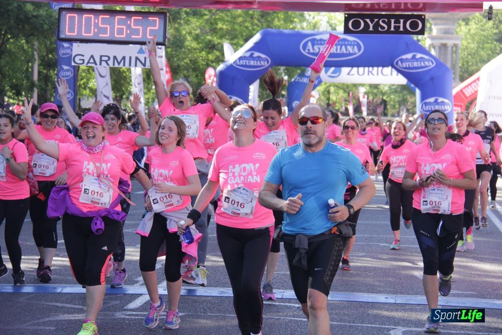 Carrera de la Mujer Madrid: arco derecho, del minuto 43 al 51