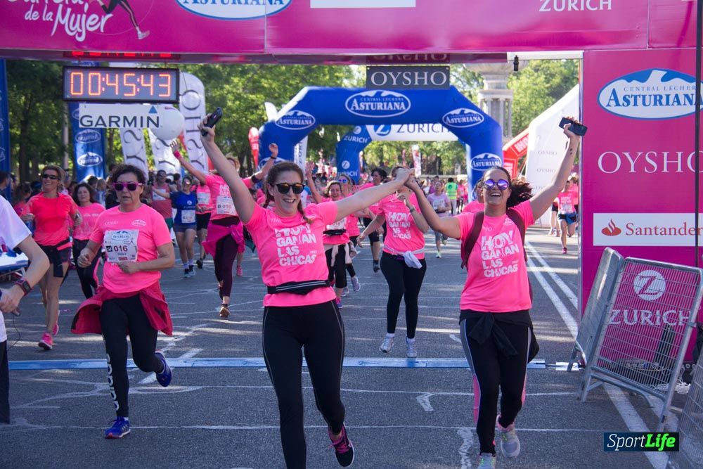 Carrera de la Mujer Madrid: arco derecho, del minuto 43 al 51
