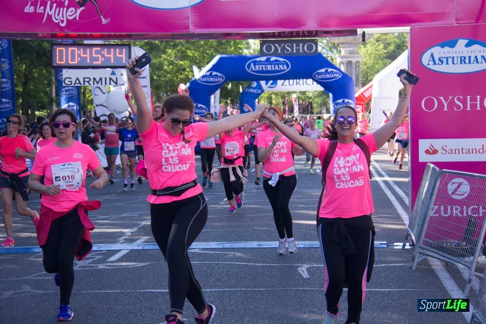 Carrera de la Mujer Madrid: arco derecho, del minuto 43 al 51