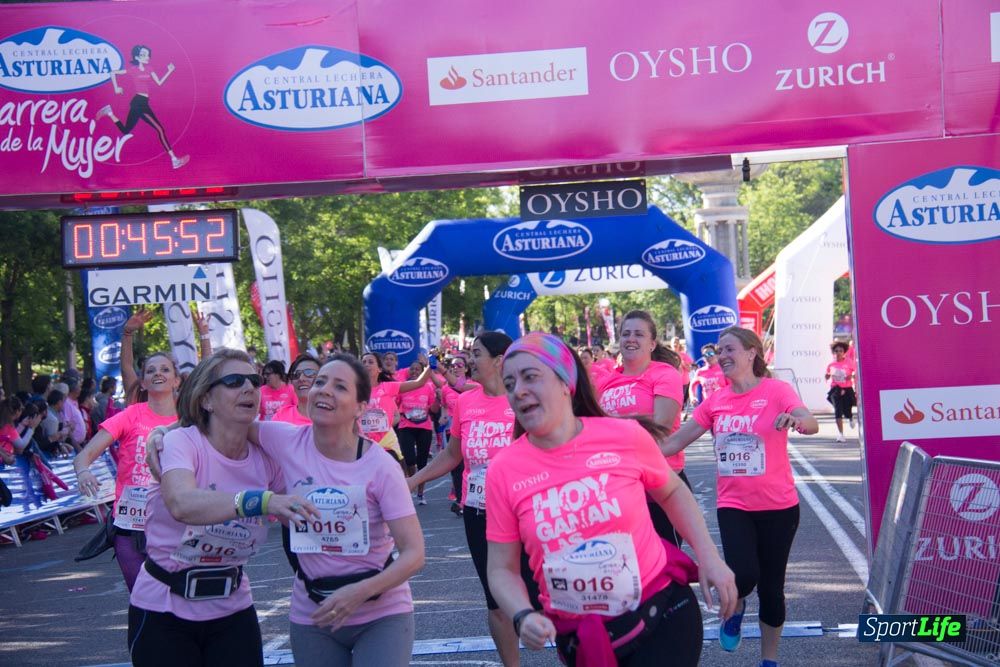 Carrera de la Mujer Madrid: arco derecho, del minuto 43 al 51