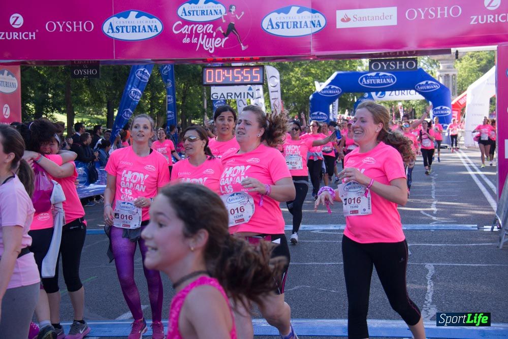 Carrera de la Mujer Madrid: arco derecho, del minuto 43 al 51