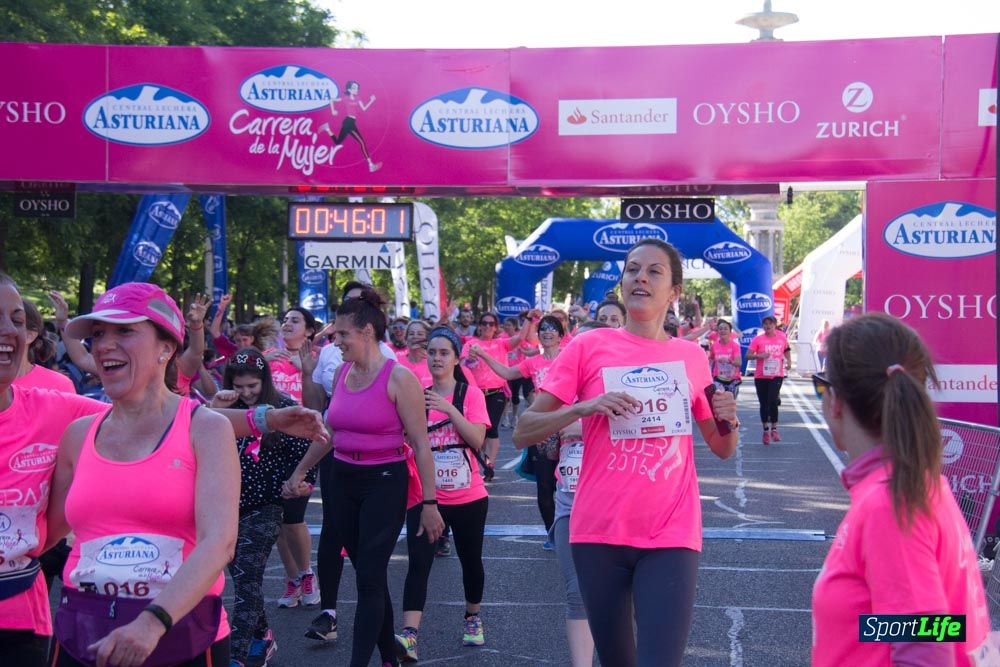 Carrera de la Mujer Madrid: arco derecho, del minuto 43 al 51