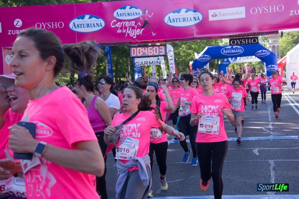 Carrera de la Mujer Madrid: arco derecho, del minuto 43 al 51