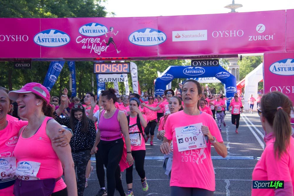 Carrera de la Mujer Madrid: arco derecho, del minuto 43 al 51