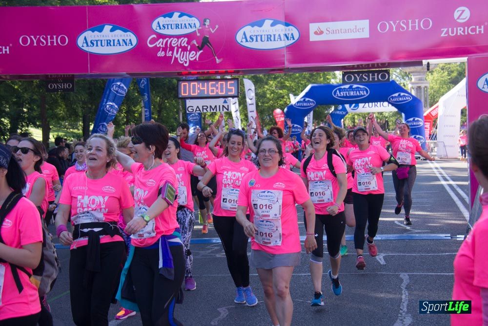 Carrera de la Mujer Madrid: arco derecho, del minuto 43 al 51