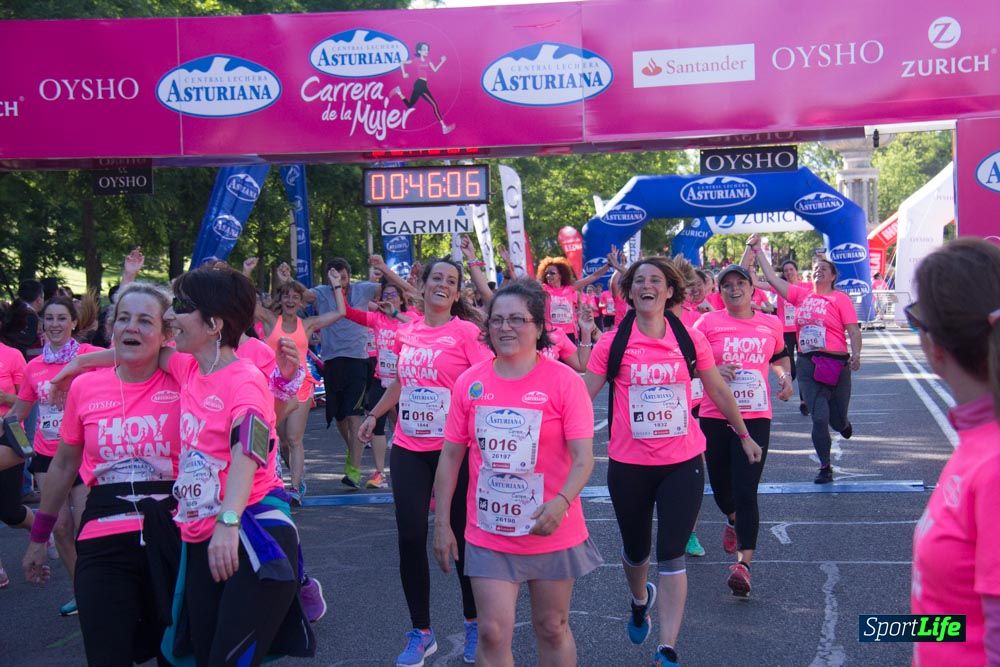 Carrera de la Mujer Madrid: arco derecho, del minuto 43 al 51