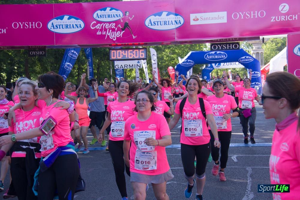 Carrera de la Mujer Madrid: arco derecho, del minuto 43 al 51