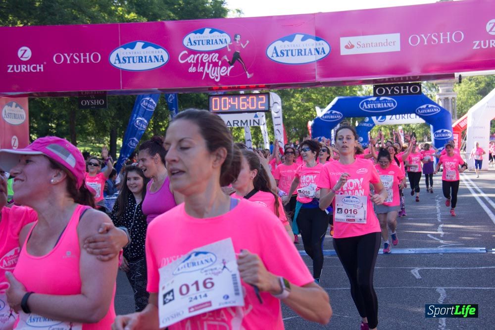 Carrera de la Mujer Madrid: arco derecho, del minuto 43 al 51
