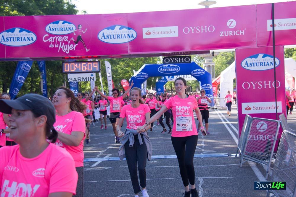 Carrera de la Mujer Madrid: arco derecho, del minuto 43 al 51