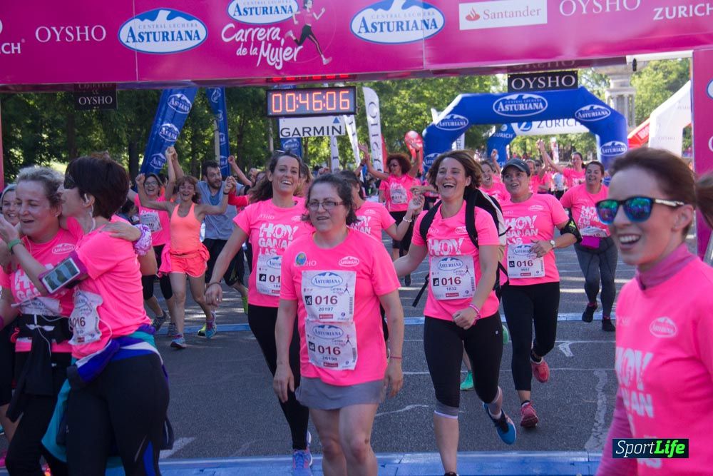 Carrera de la Mujer Madrid: arco derecho, del minuto 43 al 51