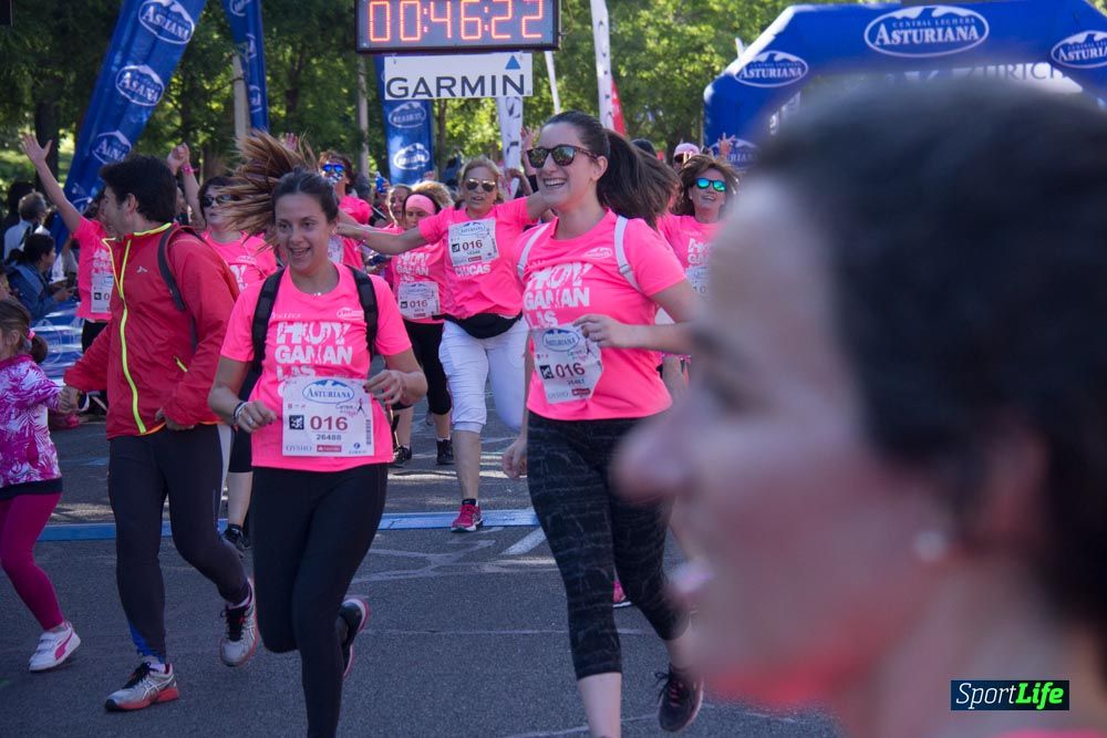 Carrera de la Mujer Madrid: arco derecho, del minuto 43 al 51