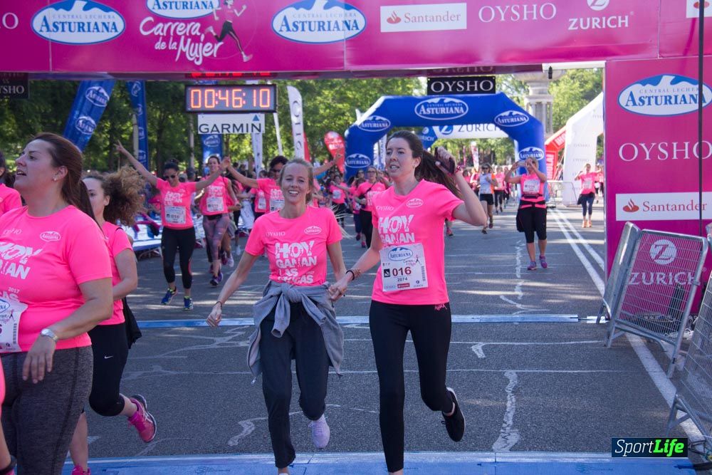 Carrera de la Mujer Madrid: arco derecho, del minuto 43 al 51