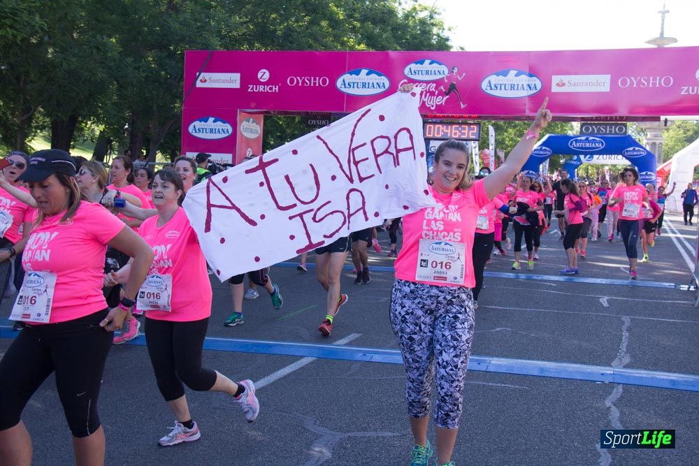 Carrera de la Mujer Madrid: arco derecho, del minuto 43 al 51