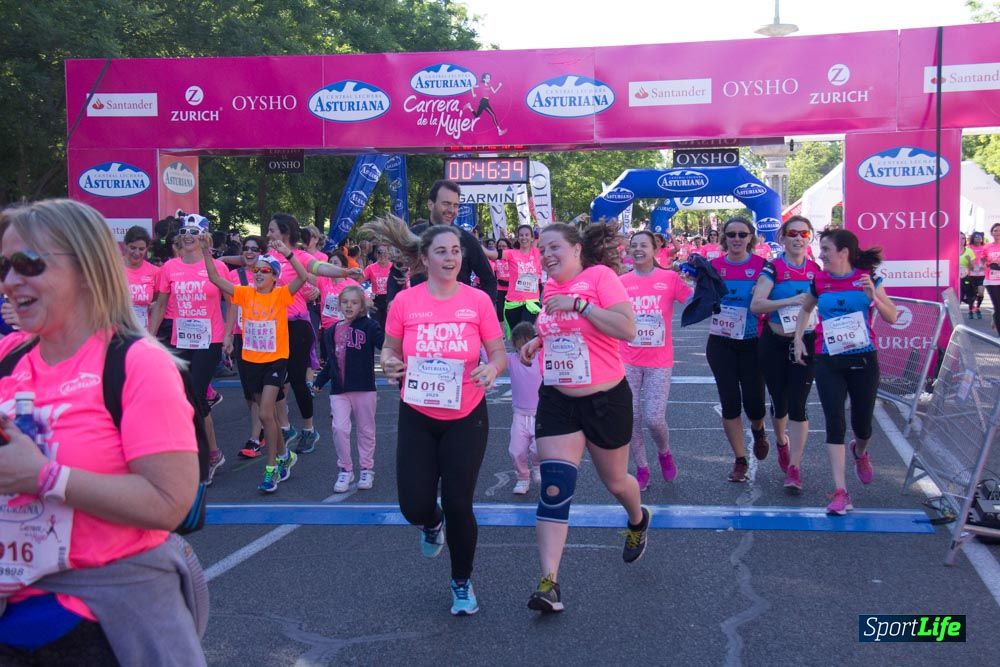 Carrera de la Mujer Madrid: arco derecho, del minuto 43 al 51