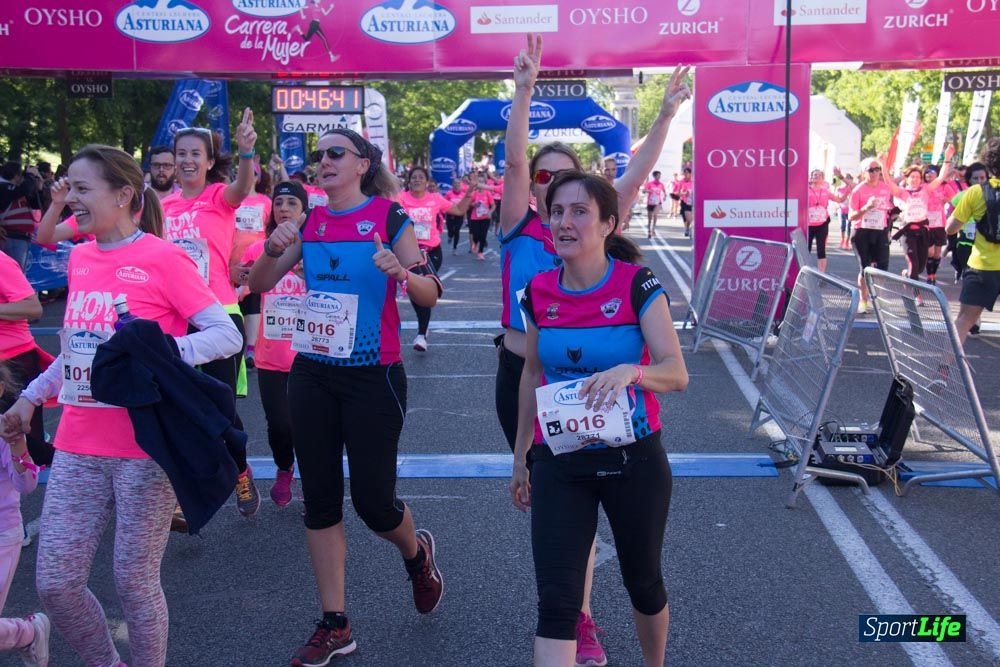 Carrera de la Mujer Madrid: arco derecho, del minuto 43 al 51