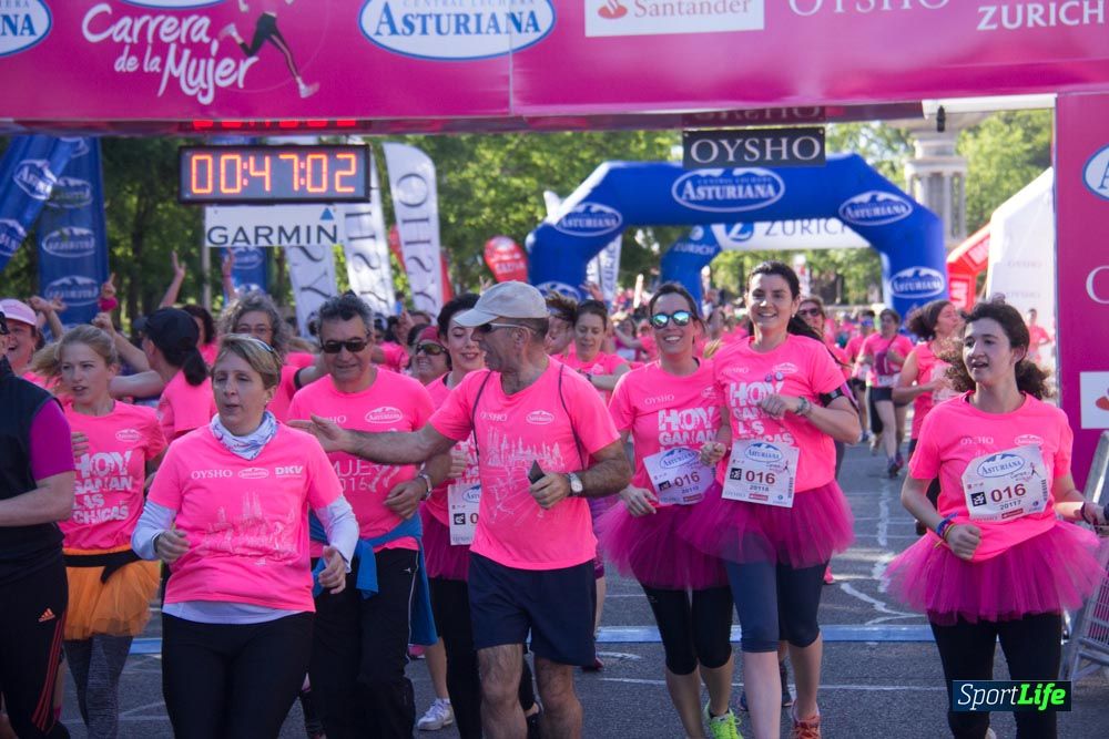 Carrera de la Mujer Madrid: arco derecho, del minuto 43 al 51