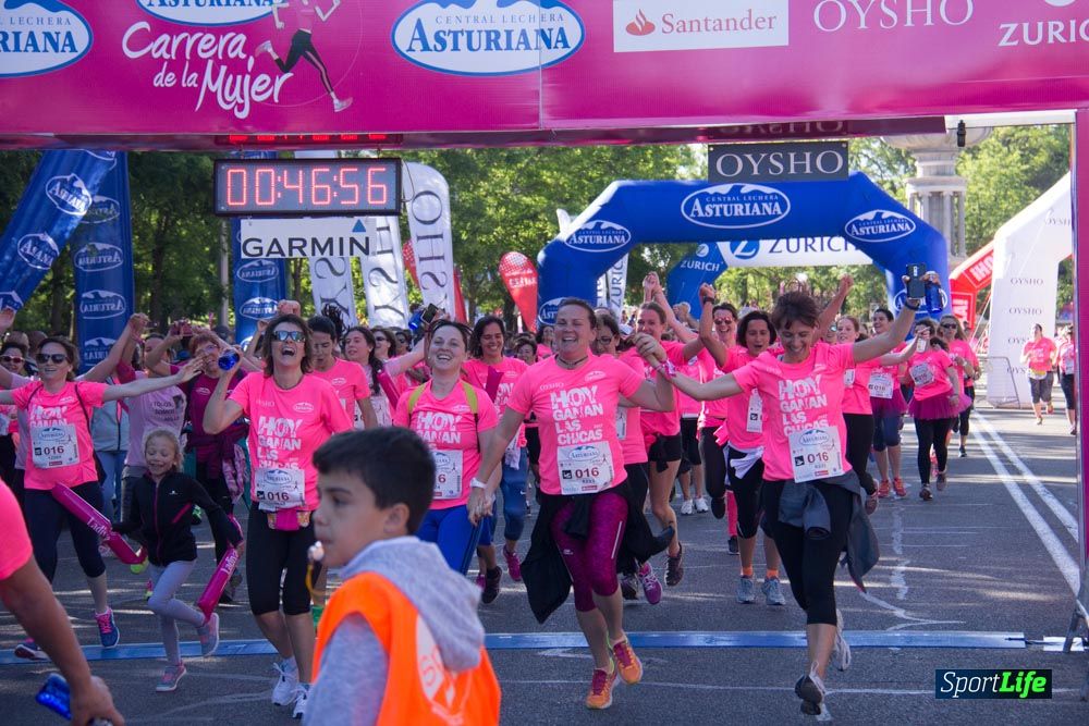 Carrera de la Mujer Madrid: arco derecho, del minuto 43 al 51