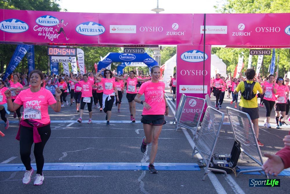 Carrera de la Mujer Madrid: arco derecho, del minuto 43 al 51