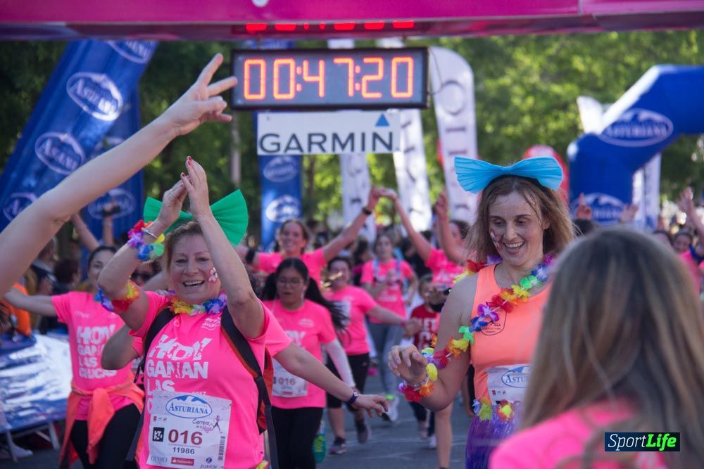 Carrera de la Mujer Madrid: arco derecho, del minuto 43 al 51