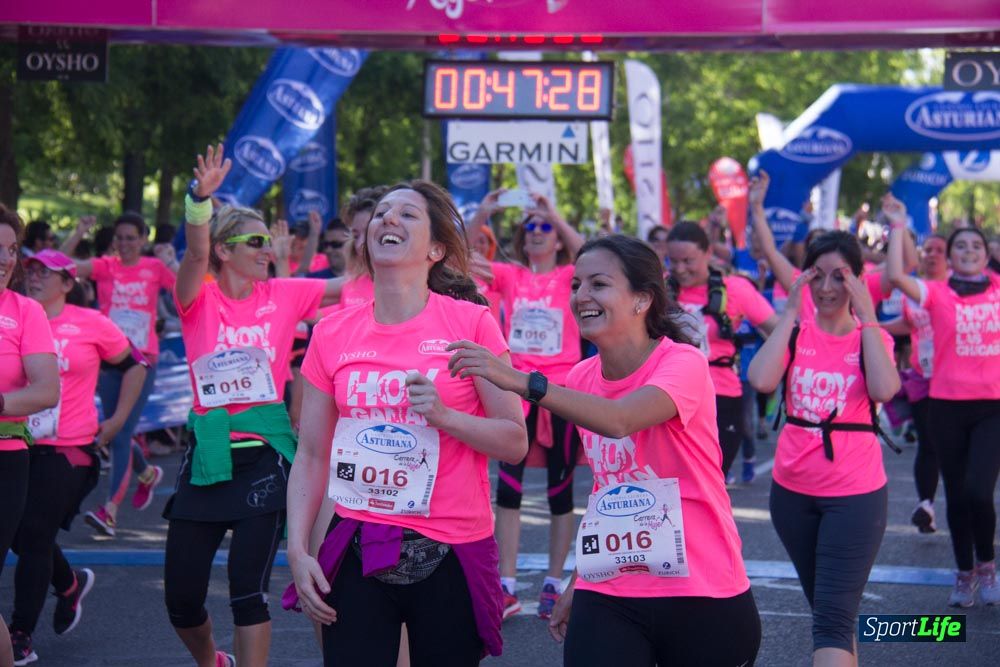 Carrera de la Mujer Madrid: arco derecho, del minuto 43 al 51
