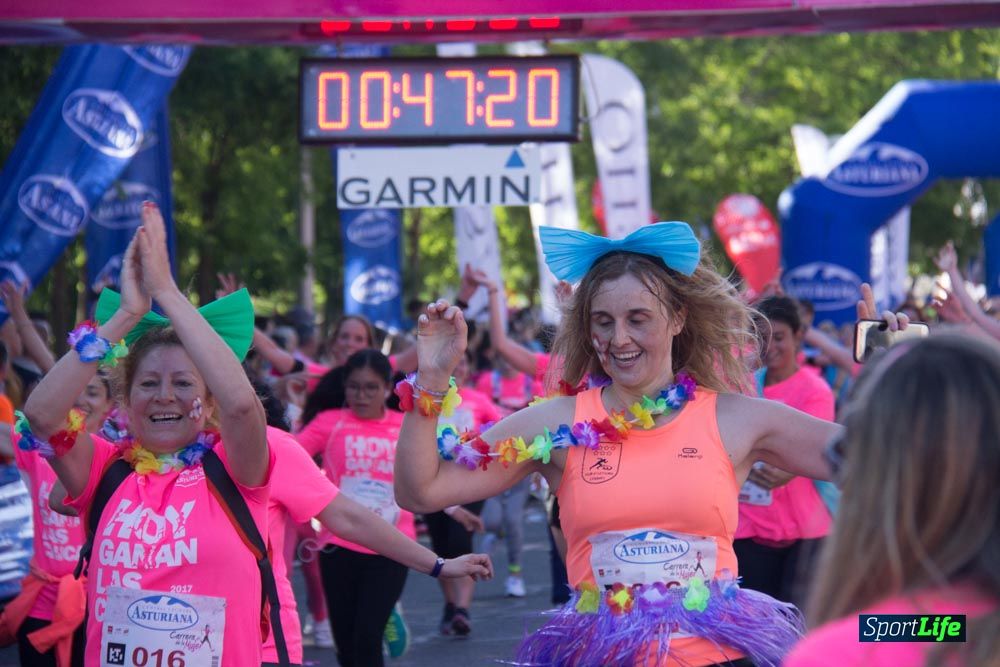 Carrera de la Mujer Madrid: arco derecho, del minuto 43 al 51