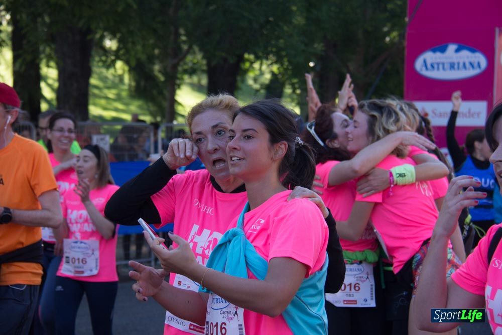 Carrera de la Mujer Madrid: arco derecho, del minuto 43 al 51