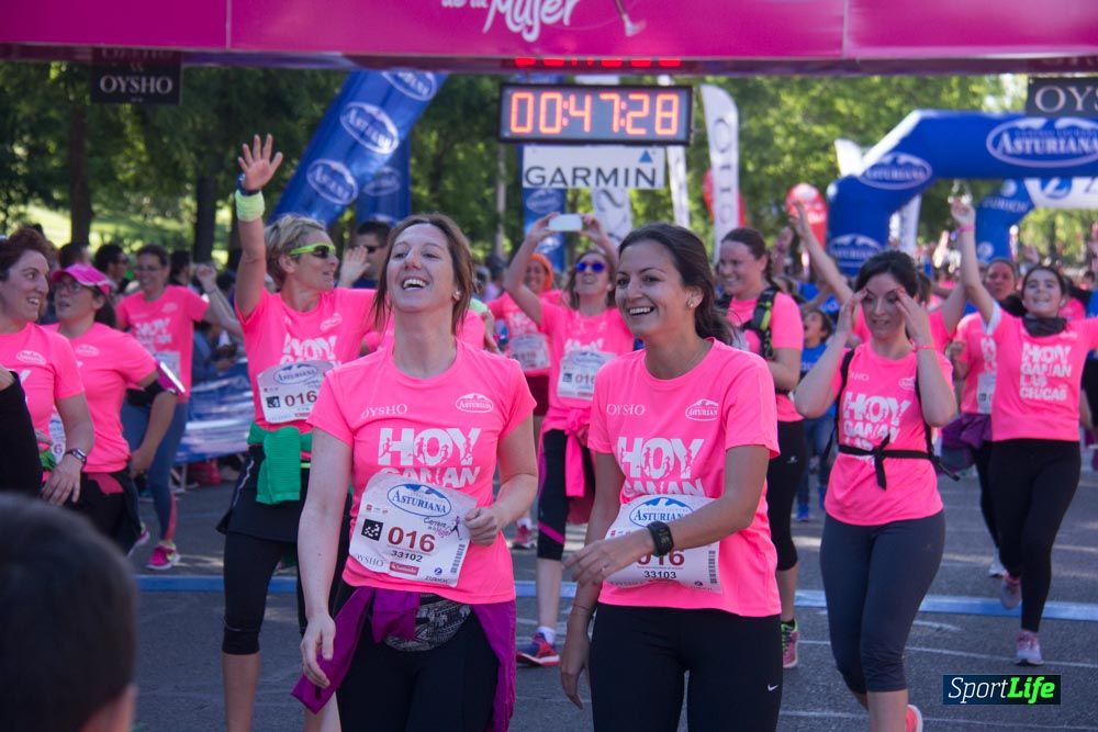 Carrera de la Mujer Madrid: arco derecho, del minuto 43 al 51