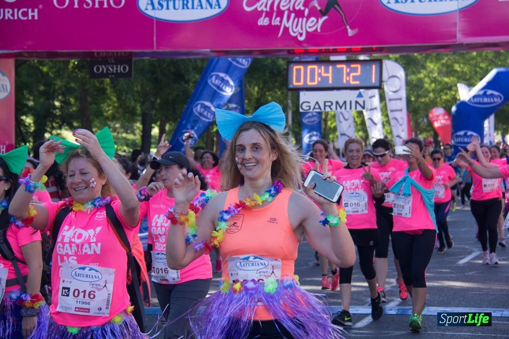 Carrera de la Mujer Madrid: arco derecho, del minuto 43 al 51
