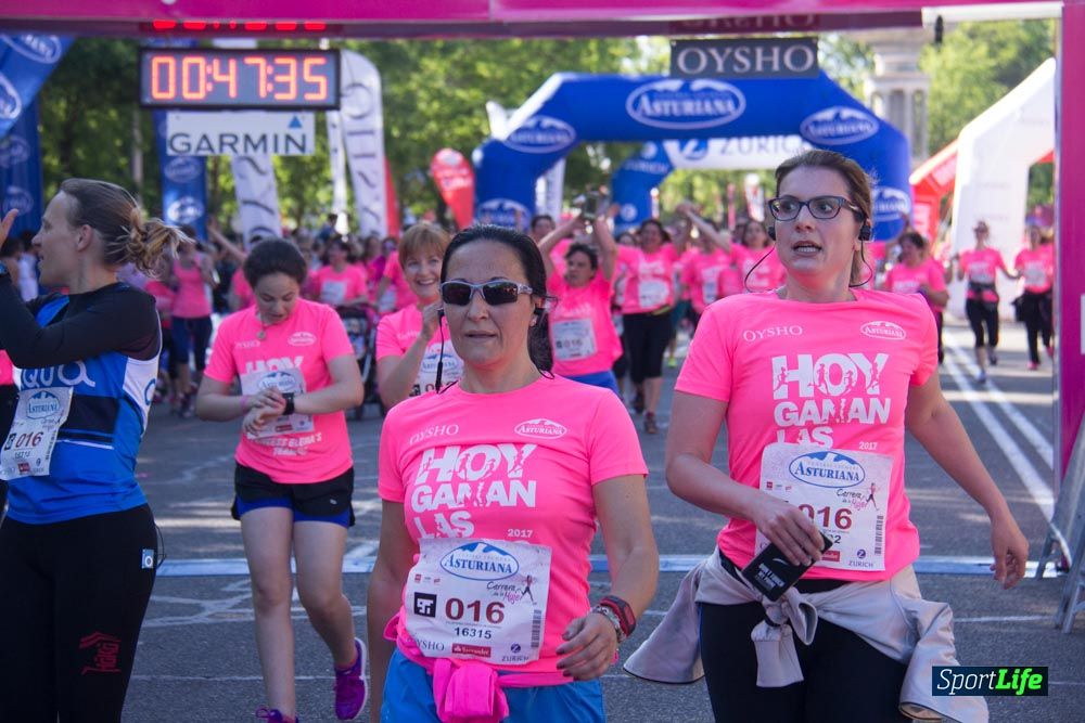 Carrera de la Mujer Madrid: arco derecho, del minuto 43 al 51
