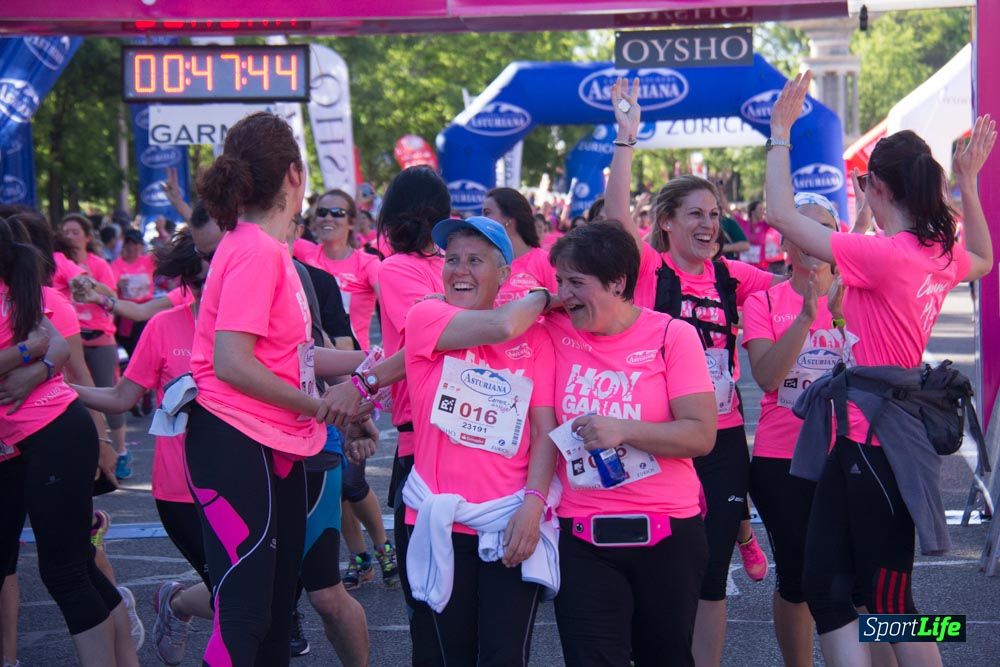 Carrera de la Mujer Madrid: arco derecho, del minuto 43 al 51