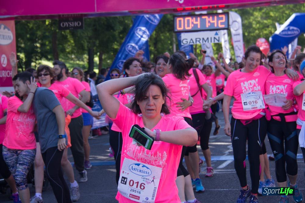 Carrera de la Mujer Madrid: arco derecho, del minuto 43 al 51