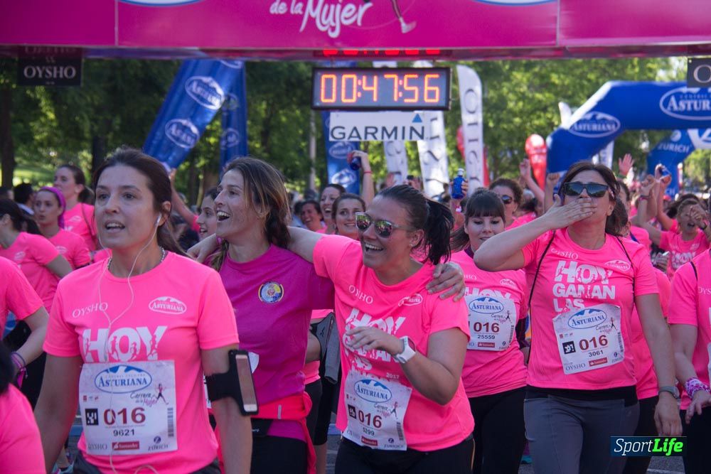 Carrera de la Mujer Madrid: arco derecho, del minuto 43 al 51