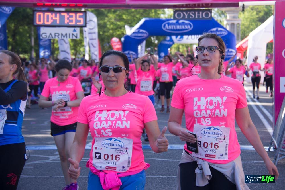 Carrera de la Mujer Madrid: arco derecho, del minuto 43 al 51