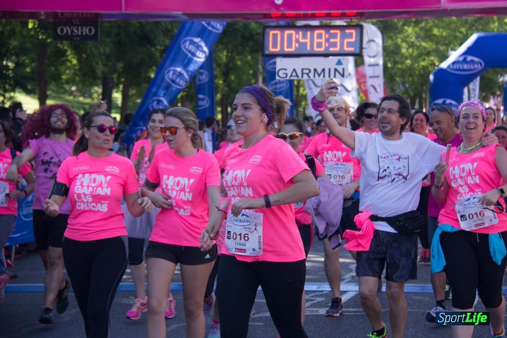 Carrera de la Mujer Madrid: arco derecho, del minuto 43 al 51
