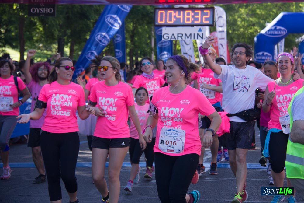 Carrera de la Mujer Madrid: arco derecho, del minuto 43 al 51