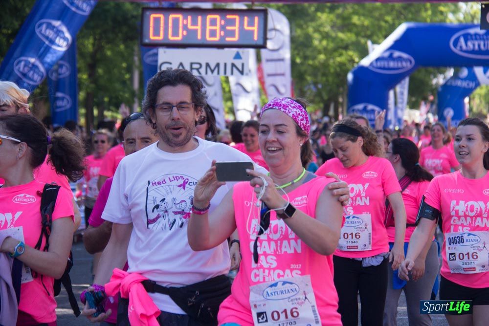 Carrera de la Mujer Madrid: arco derecho, del minuto 43 al 51