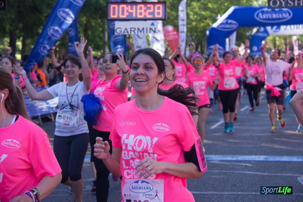 Carrera de la Mujer Madrid: arco derecho, del minuto 43 al 51
