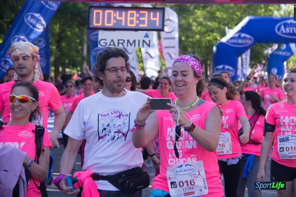 Carrera de la Mujer Madrid: arco derecho, del minuto 43 al 51
