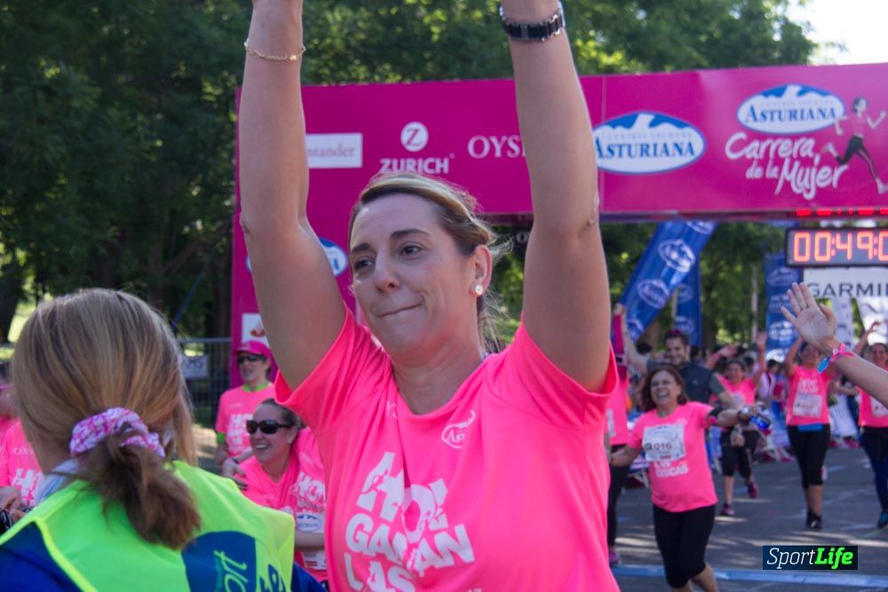 Carrera de la Mujer Madrid: arco derecho, del minuto 43 al 51