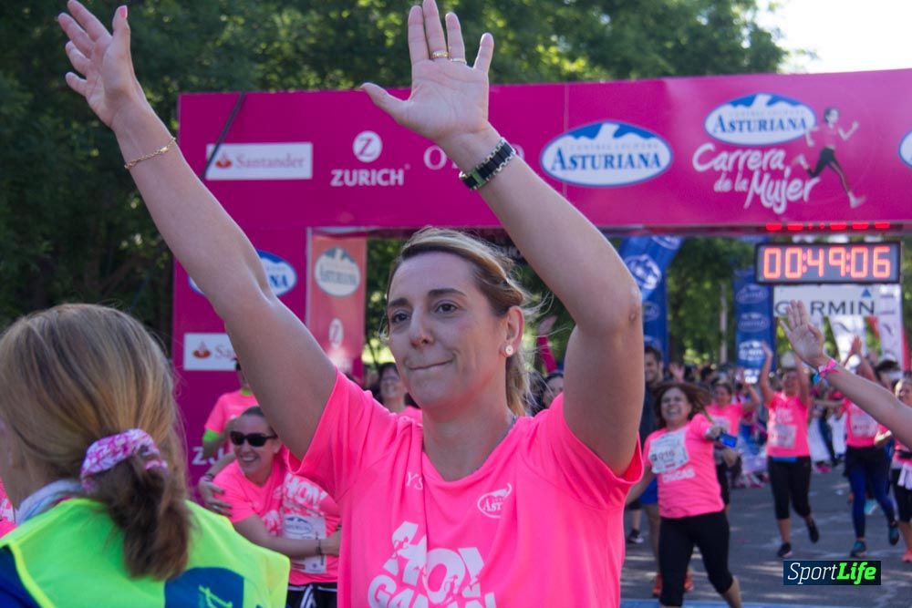 Carrera de la Mujer Madrid: arco derecho, del minuto 43 al 51