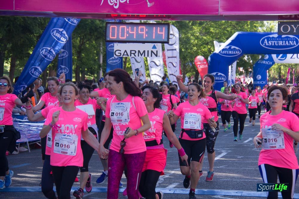 Carrera de la Mujer Madrid: arco derecho, del minuto 43 al 51