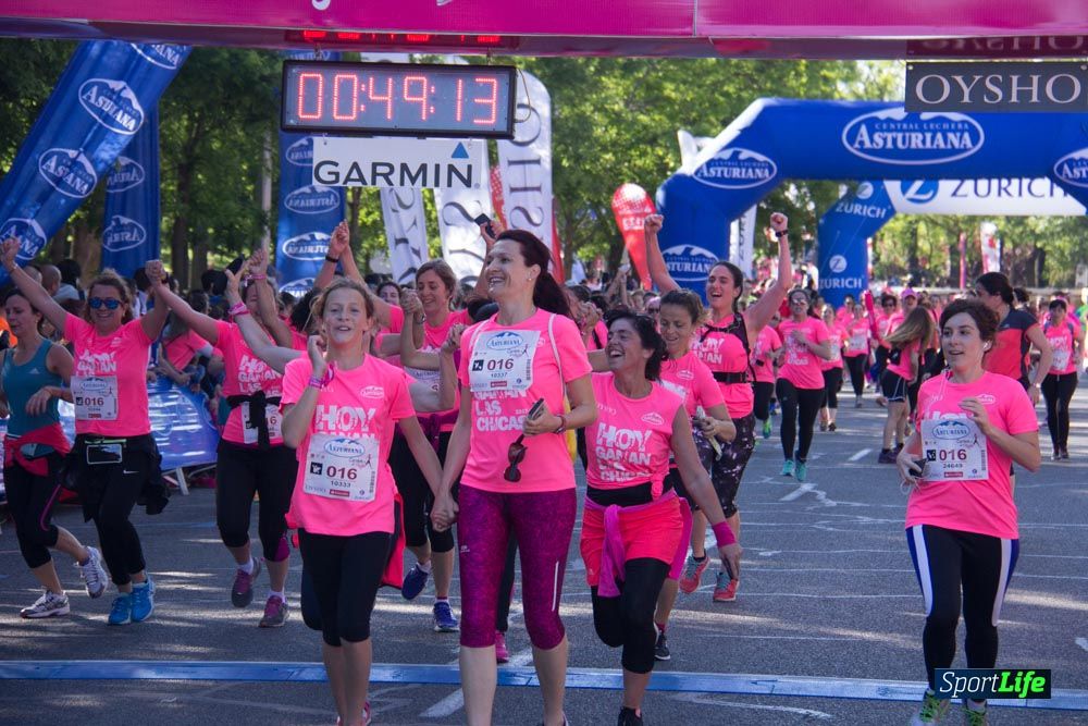Carrera de la Mujer Madrid: arco derecho, del minuto 43 al 51