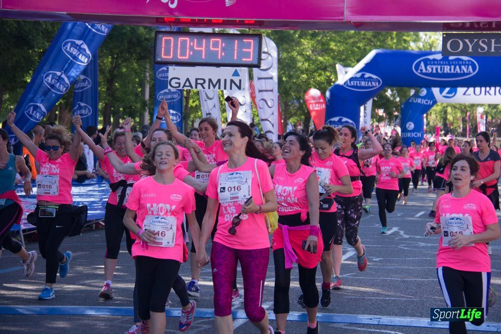 Carrera de la Mujer Madrid: arco derecho, del minuto 43 al 51