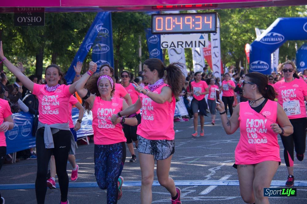 Carrera de la Mujer Madrid: arco derecho, del minuto 43 al 51